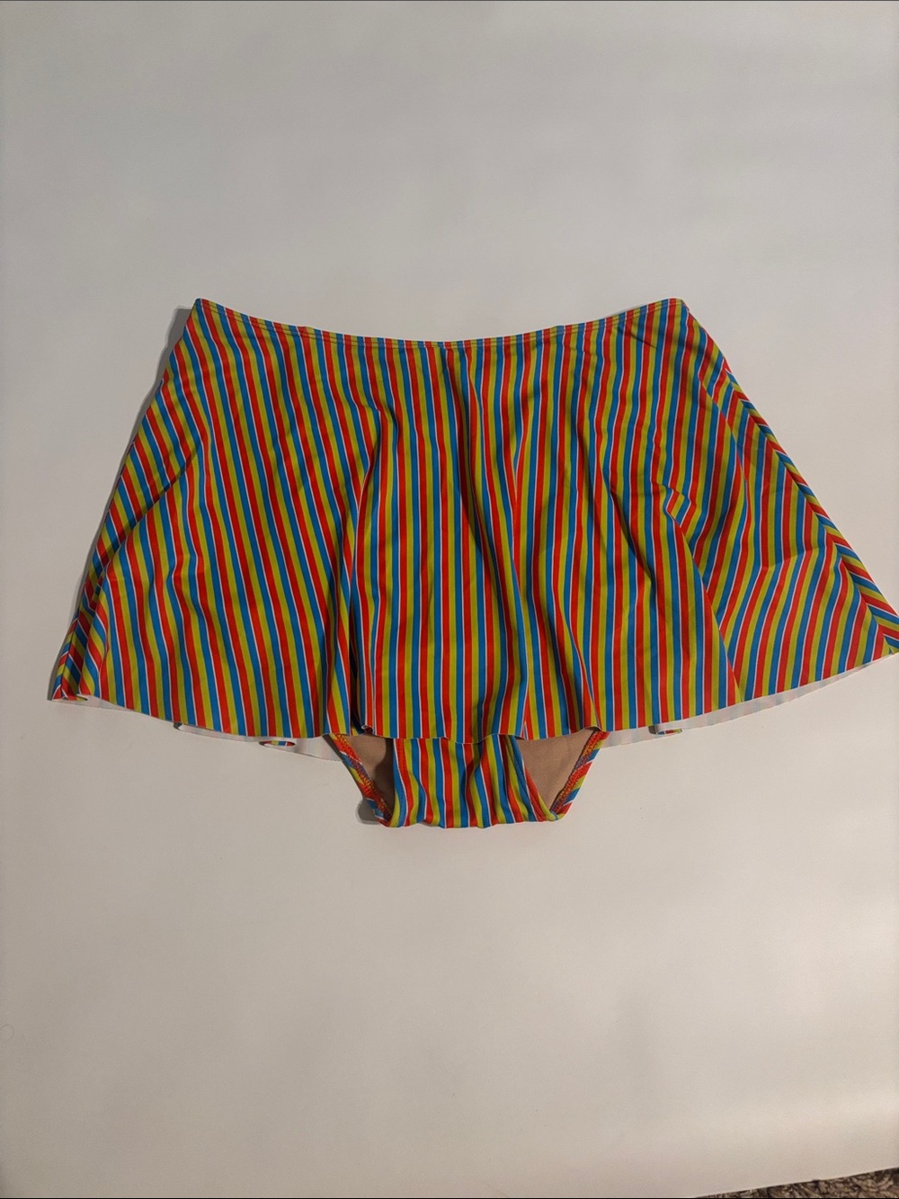 Kortni Jeane Stripe Skirted Women’s Shorts